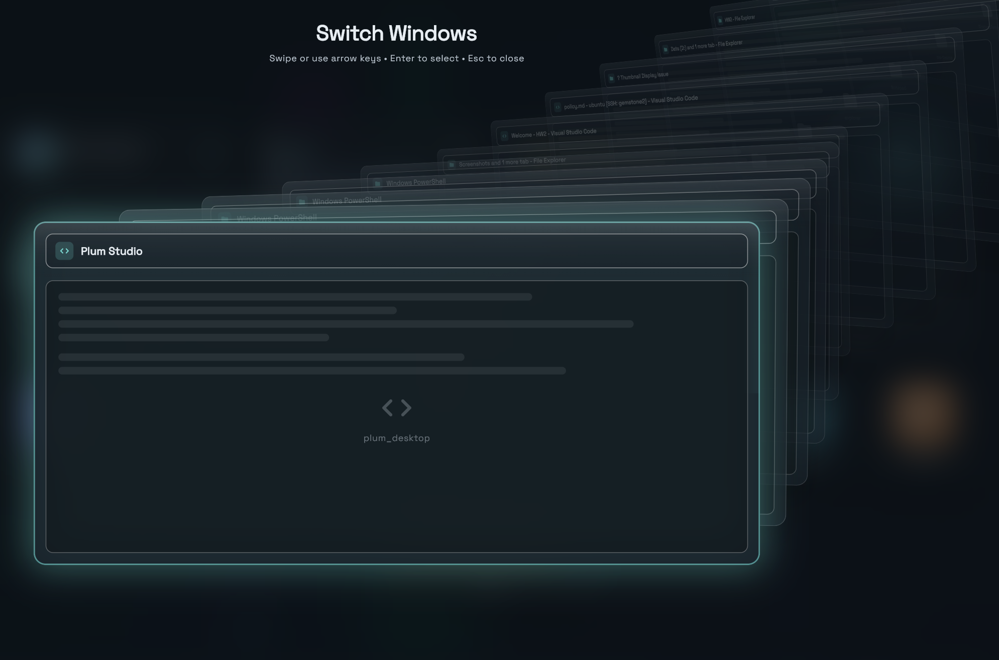 Window switcher